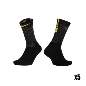 5'li Nike KOBE Limited Edition Lakers BLACK MAMBA City Edition Elite Crew